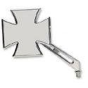 retroviseur chromé croix de malte