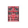 Planche de stickers autocollants moto BLACKBIRD Honda CR CRF 0