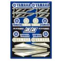 Planche de stickers autocollants moto BLACKBIRD YAMAHA YZ YZF