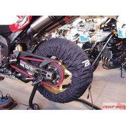 COUVERTURES CHAUFFANTES autorégulée BIHR EVO2 pour pneus av 120 / ar 150 à 165mm