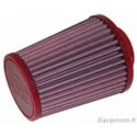 Filtre à air lavable BMC coniques universel DIAMETRE 60mm légèrement coudé à 12°