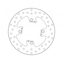 Disque de frein BREMBO Série Oro fixe 68B407N6