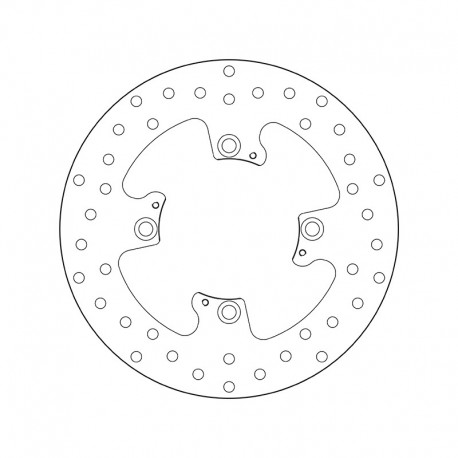 Disque de frein BREMBO Série Oro fixe TRIUMPH TIGER STREET TWIN STREET SCRAMBLER SPEED TRIPLE