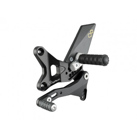 Commandes reculées réglables LighTech pour moto KAWASAKI ZX10R