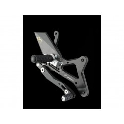 Commandes reculées fixes LIGHTECH sélection standard et inversée YAMAHA YZF-R1 2009-2014
