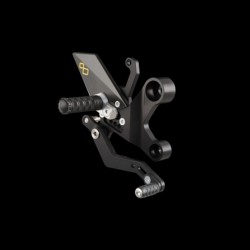Commandes reculées fixes LIGHTECH sélection standard YAMAHA MT-09 2013-2020 XSR 900 TRACER 2016-2019