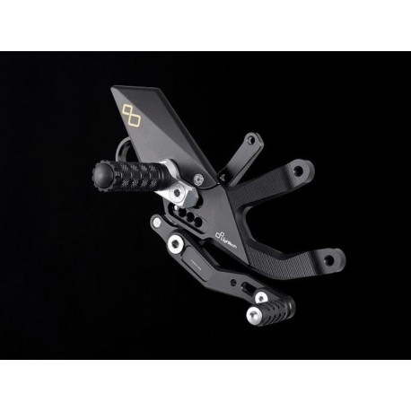 Commandes reculées réglables LighTech pour moto BMW S1000RR S1000R