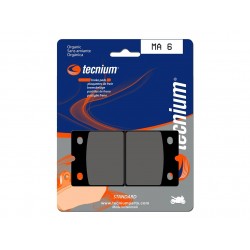Plaquettes de frein route organique TECNIUM MA6