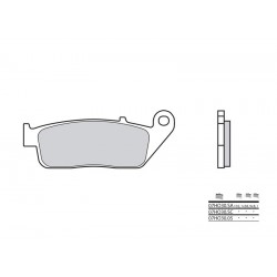 Plaquettes de frein BREMBO route métal fritté 07HO30LA