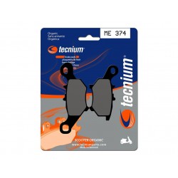 Plaquettes de frein TECNIUM Scooter organique ME374