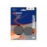 Plaquettes de frein route organique TECNIUM MA10 0
