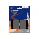 Plaquettes de frein route organique TECNIUM MA12