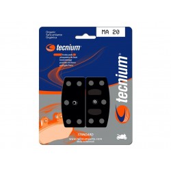 Plaquettes de frein route organique TECNIUM MA20