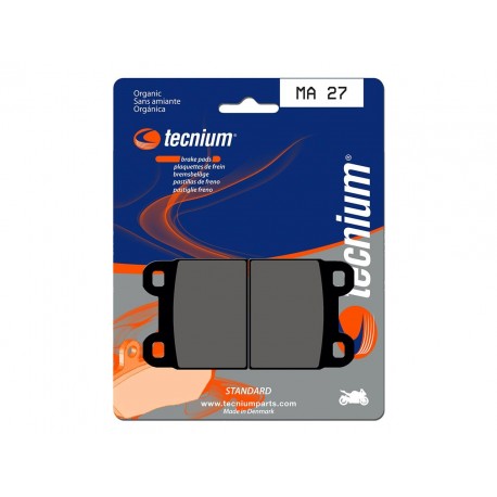 Plaquettes de frein Route organique TECNIUM MA27