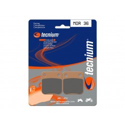 Plaquettes de frein TECNIUM Racing MX/Quad métal fritté - MOR36