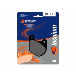 Plaquettes de frein moto TECNIUM route organique MA43