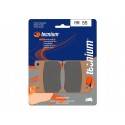 Plaquettes de frein moto TECNIUM Performance métal fritté MR55