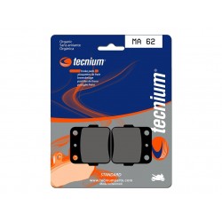 Plaquettes de frein TECNIUM route organique - MA62