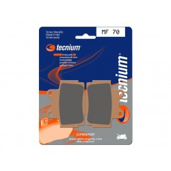 Plaquettes de frein TECNIUM Performance métal fritté MF70