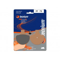Plaquettes de frein moto TECNIUM Performance métal fritté MF79