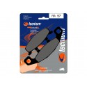 Plaquettes de frein moto TECNIUM route organique MA97
