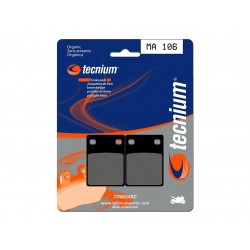 Plaquettes de frein Route organique TECNIUM MA106
