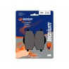 Plaquettes de frein moto TECNIUM route organique MA116 0