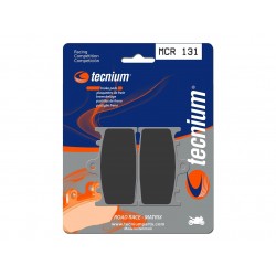 Plaquettes de frein TECNIUM Racing métal fritté carbone - MCR131