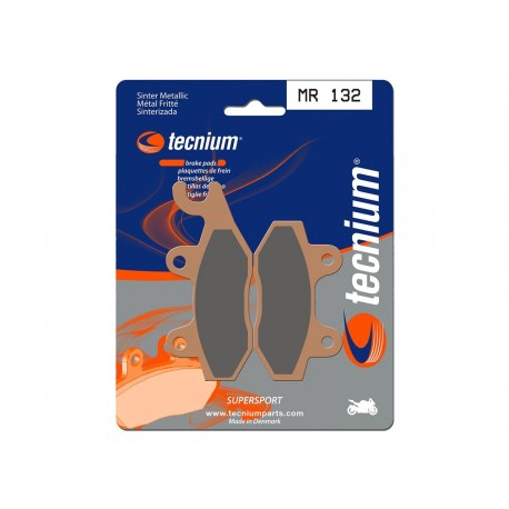 Plaquettes de frein moto TECNIUM Performance métal fritté MR133