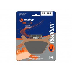 Plaquettes de frein moto TECNIUM Performance métal fritté  MR169