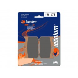 Plaquettes de frein Performance métal fritté TECNIUM MR178