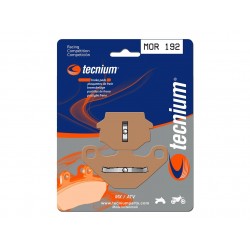 Plaquettes de frein TECNIUM Racing MX/Quad métal fritté - MOR192