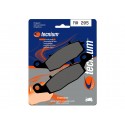Plaquettes de frein moto TECNIUM route organique MA205
