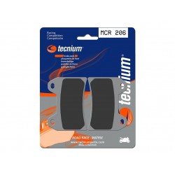 Plaquettes de frein TECNIUM Racing métal fritté carbone - MCR206