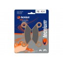 Plaquettes de frein MX/Quad métal fritté TECNIUM MO414