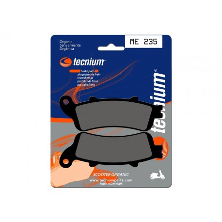 Plaquettes de frein Scooter organique TECNIUM ME235