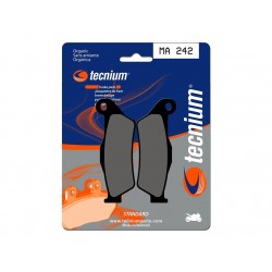 Plaquettes de frein TECNIUM route organique - MA242