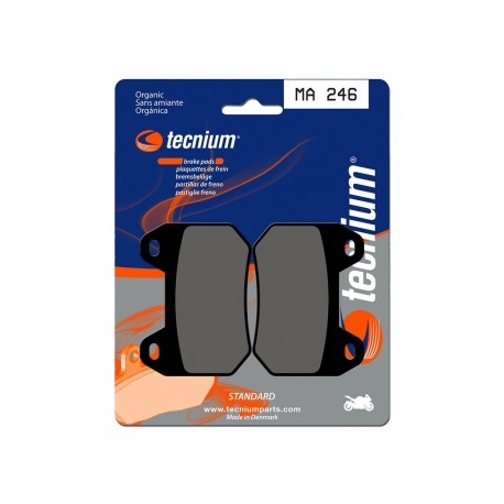 Plaquettes de frein Route organique TECNIUM MA246