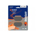 Plaquettes de frein MX/Quad métal fritté TECNIUM MO249