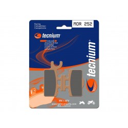 Plaquettes de frein TECNIUM Racing MX/Quad métal fritté - MOR252