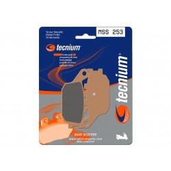 Plaquettes de frein Maxi Scooter métal fritté TECNIUM MSS253