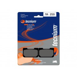 Plaquettes de frein TECNIUM route organique - MA259