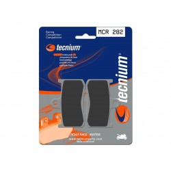 Plaquettes de frein TECNIUM Racing métal fritté carbone - MCR282
