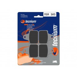 Plaquettes de frein TECNIUM Racing métal fritté - MSR305