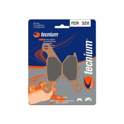 Plaquettes de frein TECNIUM Racing MX/Quad métal fritté - MOR320