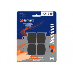 Plaquettes de frein TECNIUM Racing métal fritté carbone - MCR338