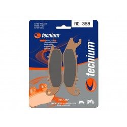 Plaquettes de frein MX/Quad métal fritté TECNIUM MO359