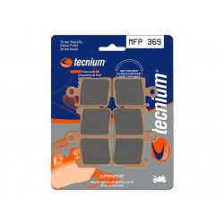 Plaquettes de frein TECNIUM Trail Performance métal fritté - MFP369
