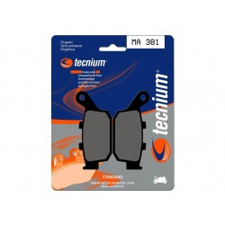 Plaquettes de frein TECNIUM route organique - MA381