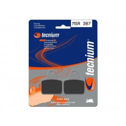 Plaquettes de frein TECNIUM Racing métal fritté - MSR387